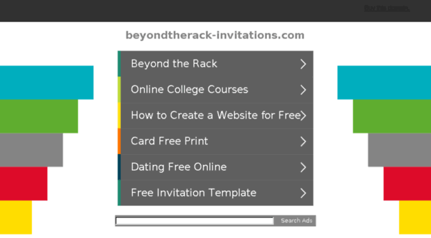 beyondtherack-invitations.com
