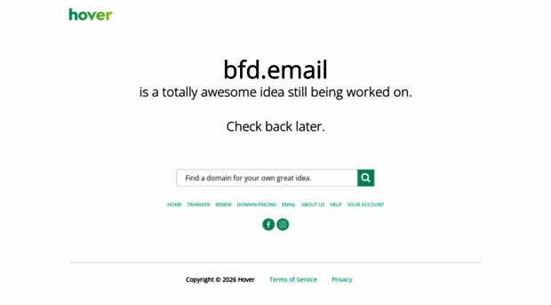 bfd.email