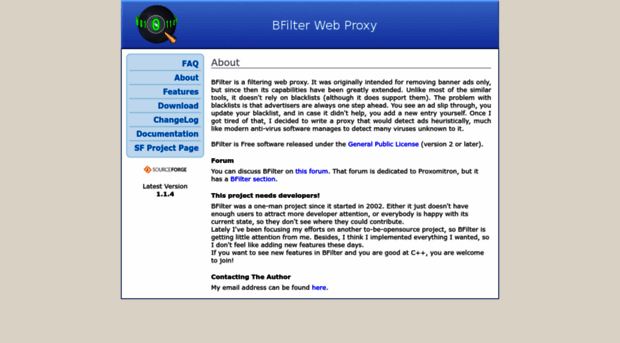 bfilter.sourceforge.net