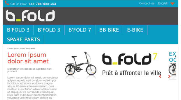 b fold 7 bike