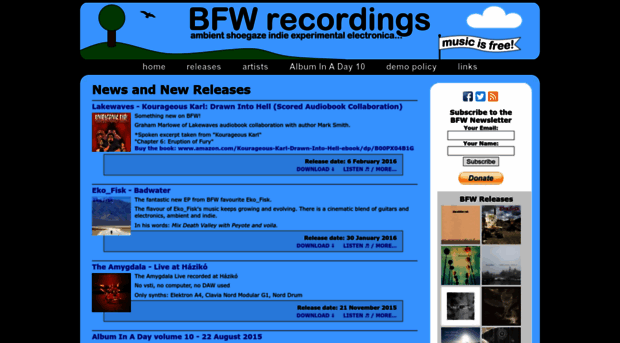 bfwrecordings.com