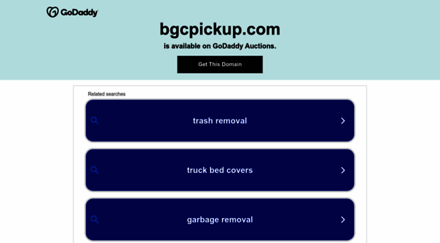 bgcpickup.com