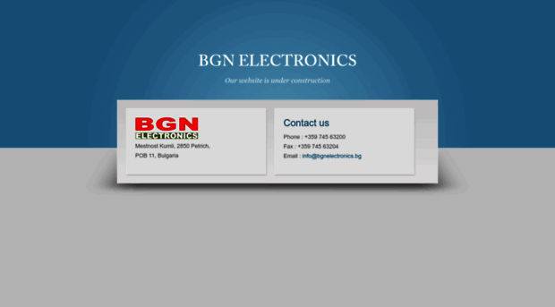 bgnelectronics.bg