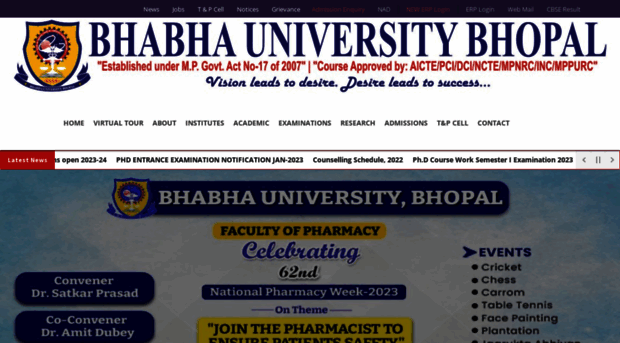 bhabhauniversity.edu.in