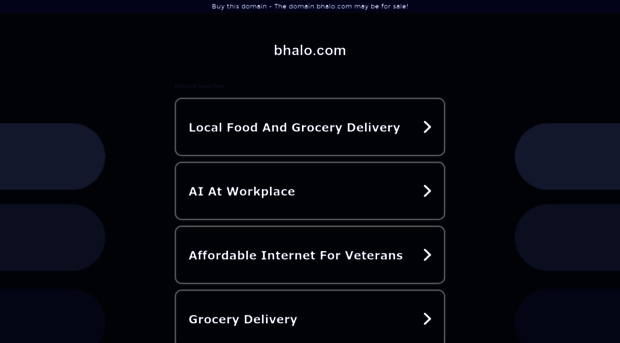 bhalo.com