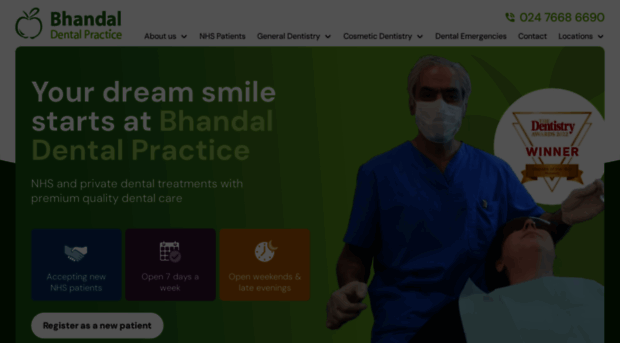 bhandaldentistry.co.uk