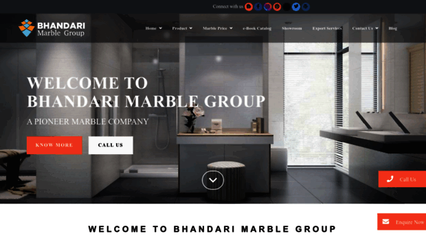 bhandarimarblegroup.com