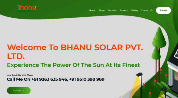 bhanu-solar.com