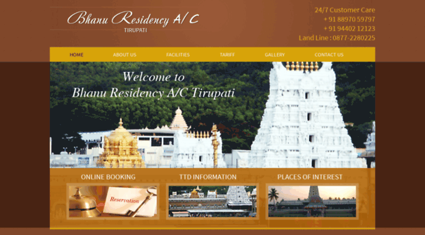 bhanuresidency.com