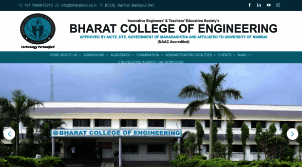 bharatenggcollege.com