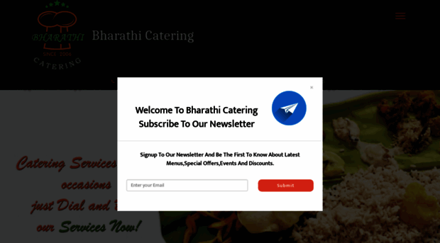 bharathicatering.com