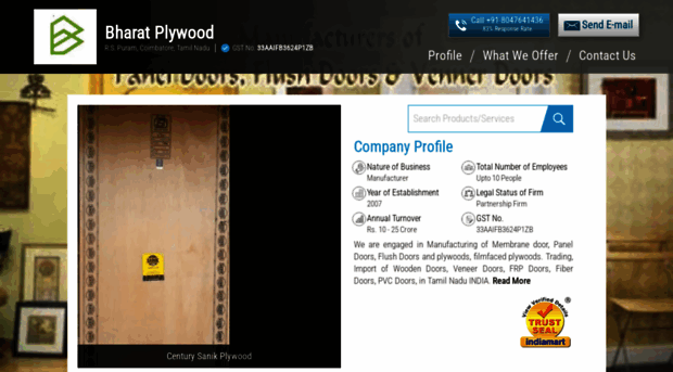 bharatplywood.net