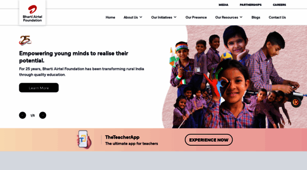 bhartiairtelfoundation.org