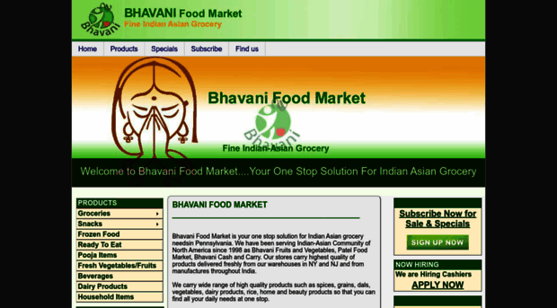 bhavanifood.com