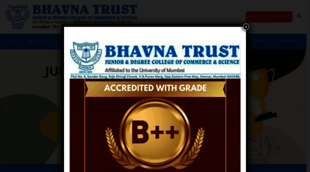 bhavnatrustscollege.com