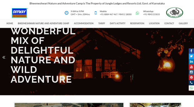 bheemeshwarinaturecamp.com