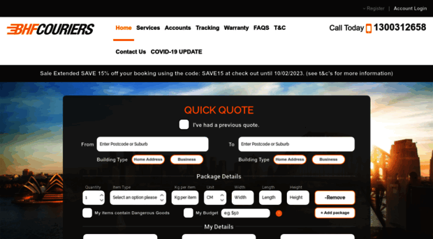 bhfcouriers.com.au
