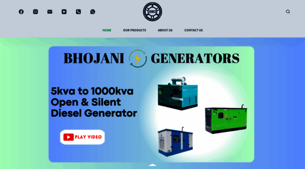 bhojanigenerators.com