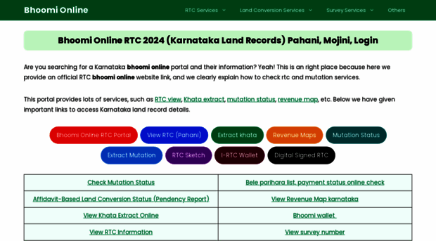 bhoomionline.in.net