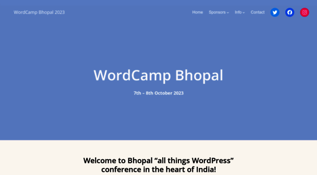 bhopal.wordcamp.org