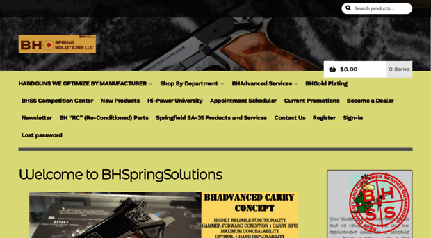 bhspringsolutions.com