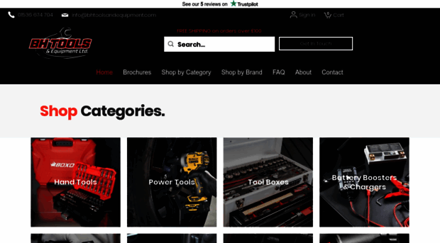 bhtoolsandequipment.com