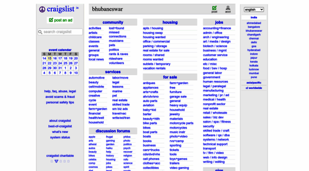 bhubaneswar.craigslist.org