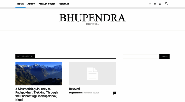 bhupendralimbu.com.np