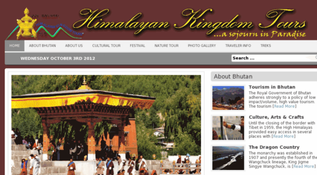 bhutanhimalayankingdomtours.com
