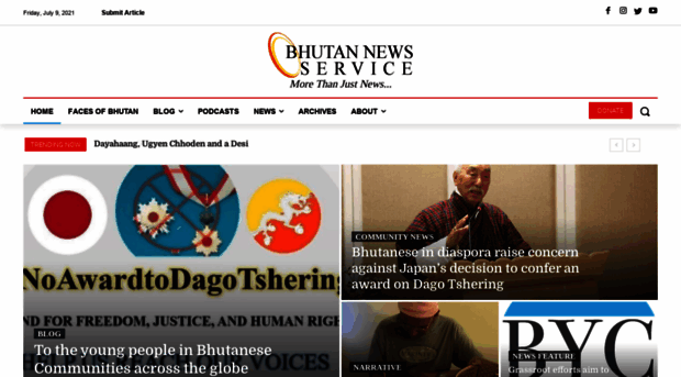 bhutannewsservice.com