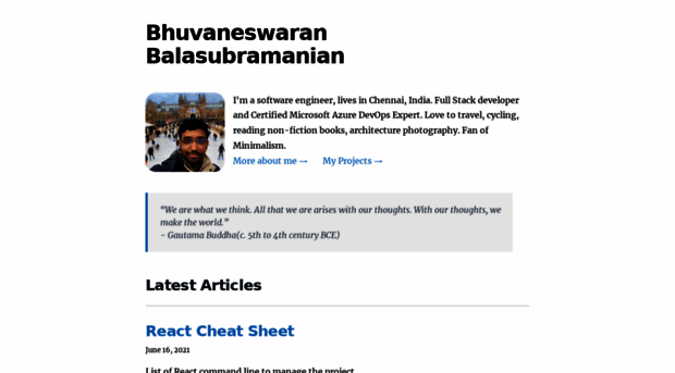 bhuvaneswaran.com