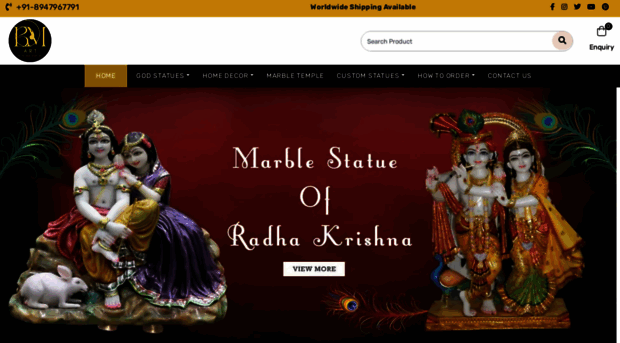 bhuvneshwarimoortiart.com