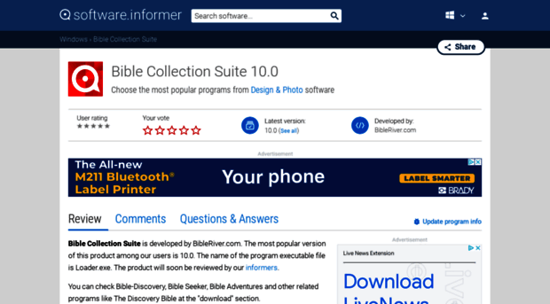 bible-collection-suite.software.informer.com