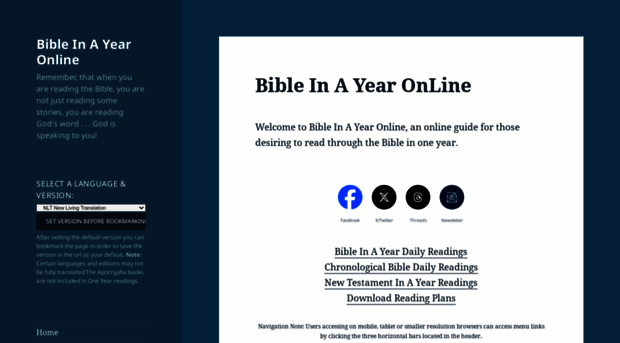 bibleinayearonline.com
