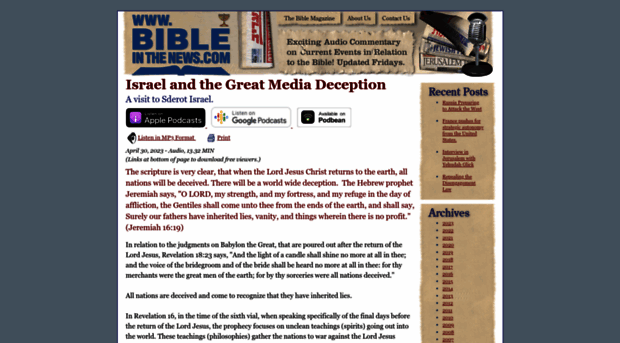 bibleinthenews.com