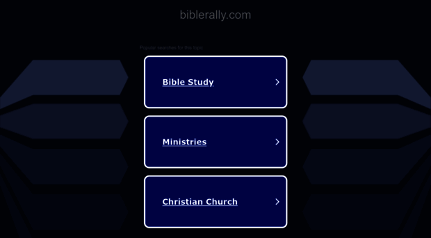 biblerally.com