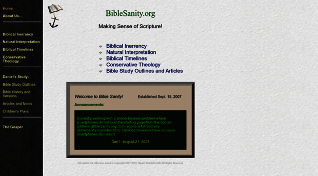 biblesanity.org