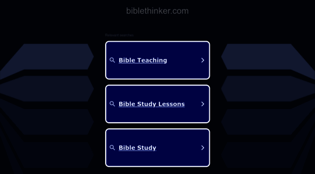 biblethinker.com