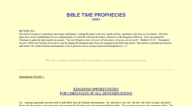 bibletimeprophecies.info
