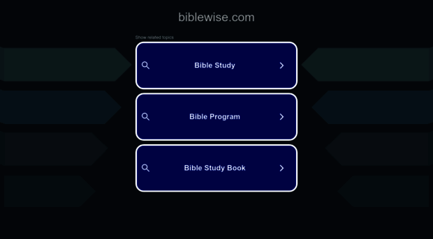 biblewise.com