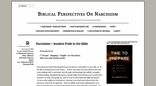 biblicalperspectivesonnarcissism.com