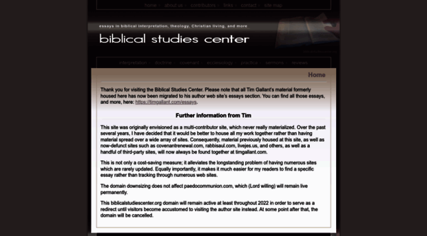 biblicalstudiescenter.org