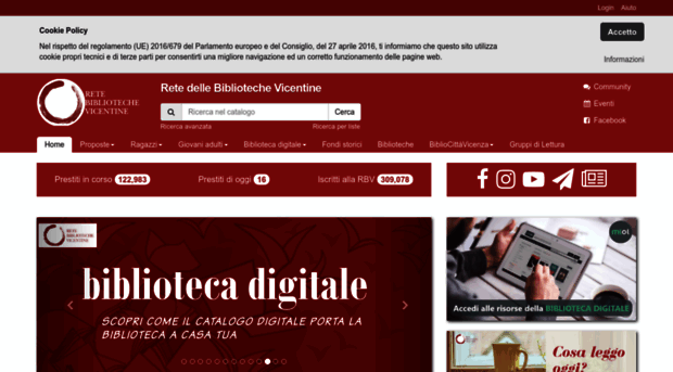 biblioinrete.comperio.it