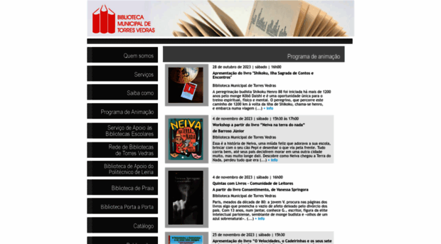 bibliotecadetorresvedras.net