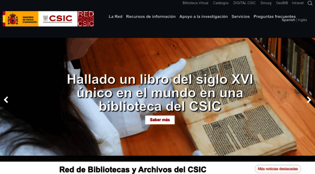 bibliotecas.csic.es