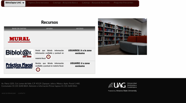 bibliotecas.uag.mx - BiblioDigital UAG - Biblio Tecas UAG