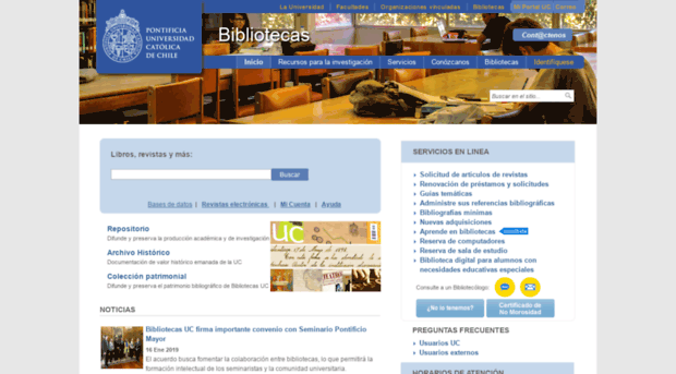 bibliotecas.uc.cl