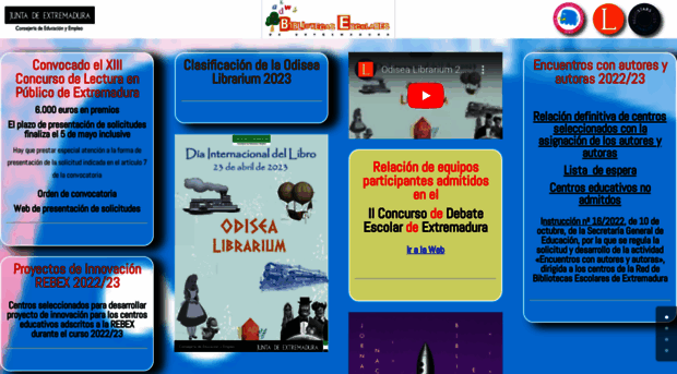 bibliotecasescolares.educarex.es