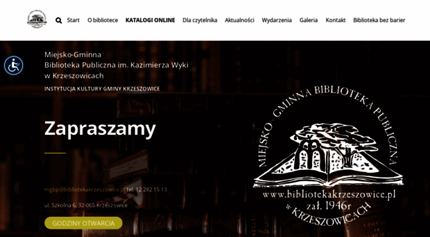 bibliotekakrzeszowice.pl