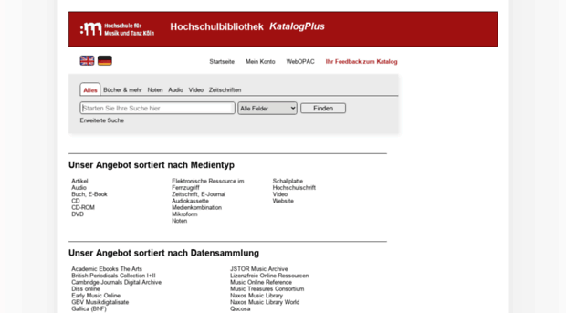 bibliothekskatalog.hfmt-koeln.de